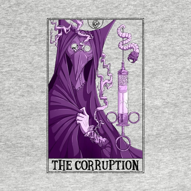 The Corruption Tarotesque (light) by Rusty Quill